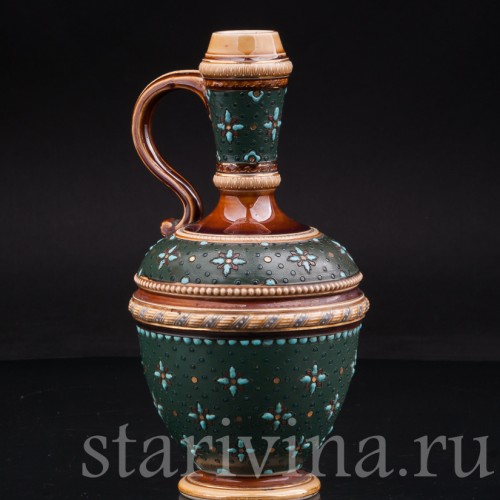 Антикварный Кувшин для вина, Villeroy & Boch, Германия, 1900 год.
