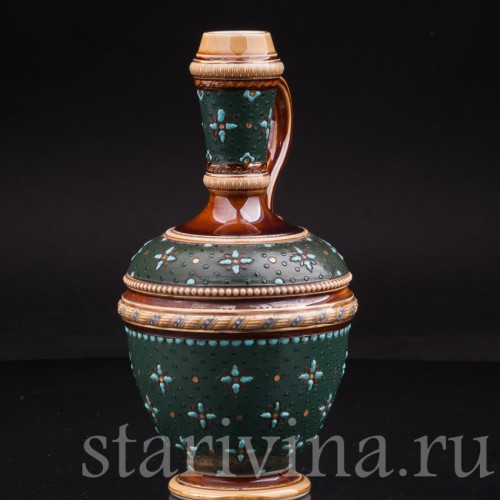 Антикварный Кувшин для вина, Villeroy & Boch, Германия, 1900 год.