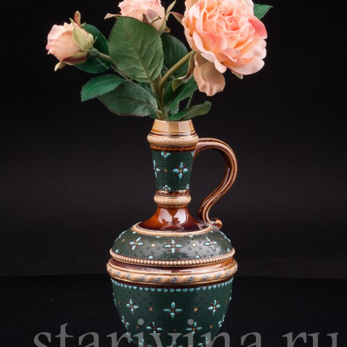 Антикварный Кувшин для вина, Villeroy & Boch, Германия, 1900 год.