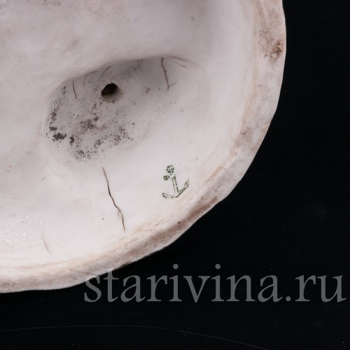 Парные фарфоровые статуэтки Портрет возлюбленной, Vion Baury, Франция, 1870е гг.