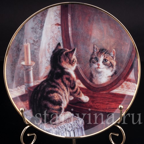 Декоративная тарелка из фарфора Само совершенство, Franklin Porcelain, Великобритания, 1991 г.