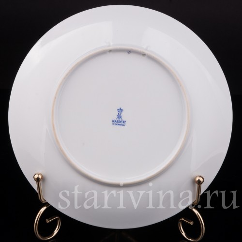 Декоративная тарелка Охота на лис, Alka Kaiser, Германия, до 1991 года.